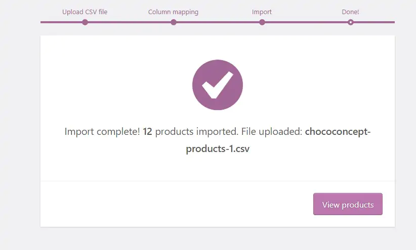Import WooCommerce products: Import complete info
