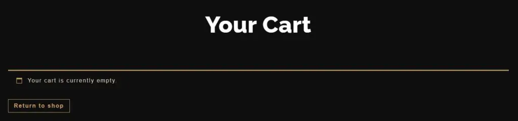 WooCommerce message bar in global Elementor colors - hover state