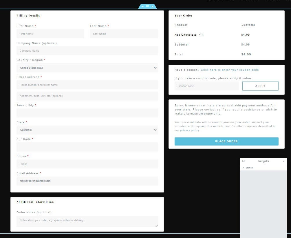 How to customize a checkout page with the Elementor Checkout widget