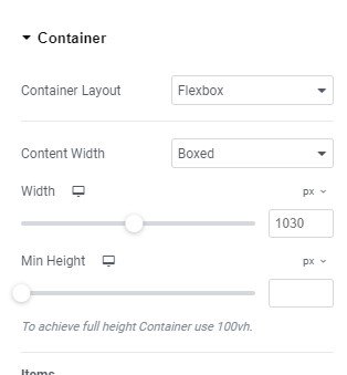 Shrinking Sticky Header: Elementor Container Min Height